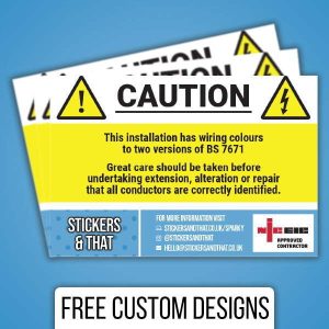 Branded Two-Wire Labels