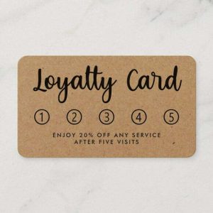 Custom Loyalty Cards