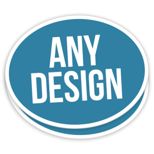 Custom Oval Stickers