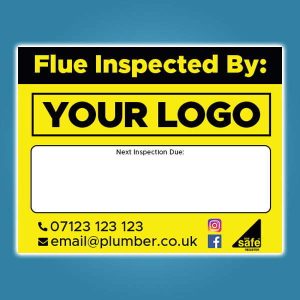 Flue Inspected By Stickers