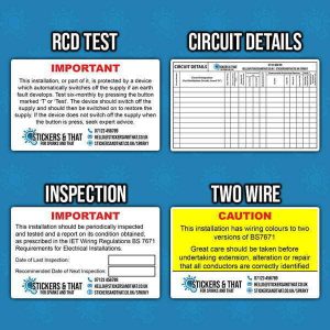 Custom Electrician Sticker Bundles